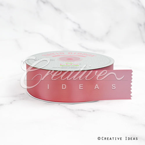 1 1/2" Single Face Satin-50 Yds (Cinnamon)