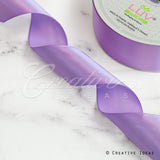 1 1/2" Single Face Satin-50 Yds (Ube)