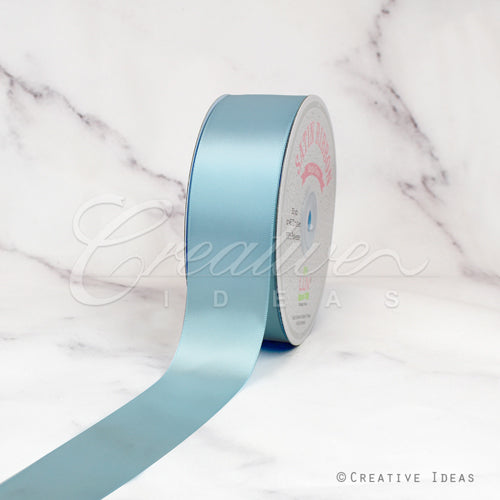 1 1/2" Single Face Satin Ribbon - 50 Yards (Celadon)