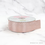 1 1/2" Single Face Satin Ribbon - 50 Yards (Oat)
