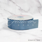1 1/2" Single Face Satin Ribbon - 50 Yards (Antique Blue)