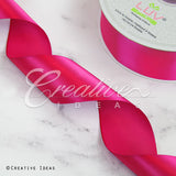 1 1/2" Single Face Satin Ribbon - 50 Yards (Azalea)