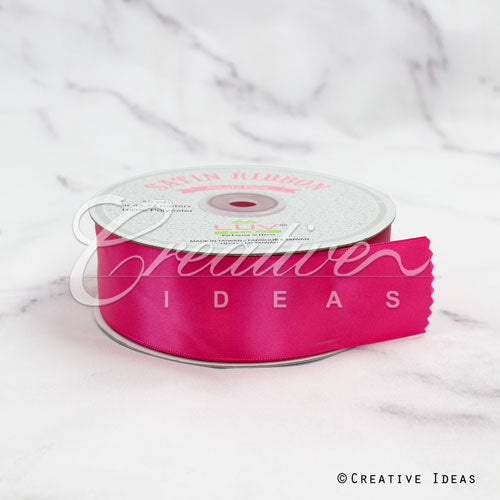 1 1/2" Single Face Satin Ribbon - 50 Yards (Azalea)