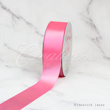 1 1/2" Single Face Satin Ribbon - 50 Yards (Baby Doll Pink)