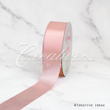 1 1/2" Single Face Satin Ribbon - 50 Yards (Blush)