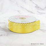 1 1/2" Single Face Satin Ribbon - 50 Yards (Canary)
