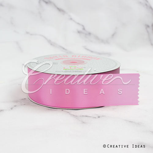 1 1/2" Single Face Satin Ribbon - 50 Yards (Colonial Rose)