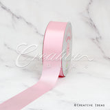 1 1/2" Single Face Satin Ribbon - 50 Yards (Light Pink)