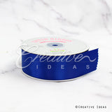 1 1/2" Single Face Satin Ribbon - 50 Yards (Royal Blue)