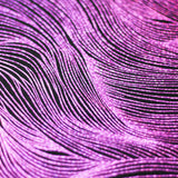 Strands Holo Nylon Spandex Fabric - Assorted Colors, Wavy Zebra Pattern, 58/60" Width (1 Yard)