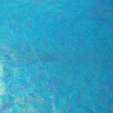 Oil Sleek Nylon Spandex Hologram Fabric - Black/Brown/Turquoise, Solid Oil Pattern, 58/60" Width (1 Yard)
