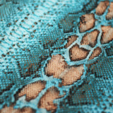 Snake Skin Polyester Spandex Fabric - Assorted Colors, Animal Snake Print, 58/60" Width (1 Yard)