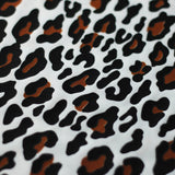 Bedrock Polyester Spandex Fabric - Multi Leopard Print, 58/60" Width (1 Yard)