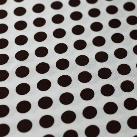 E-Z Dots Nylon Spandex Fabric - Large Polka Dots Print, 58/60" Width (1 Yard)
