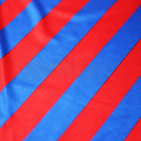 Lucky Stripes Polyester Spandex Fabric - Multi-Color 1" Wide Stripes, 58/60" Width (1 Yard)