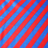 Lucky Stripes Polyester Spandex Fabric - Multi Stripe Print, 58/60" Width (1 Yard)
