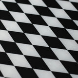 Harlequin Polyester Spandex Fabric - Diamond Print, Assorted Colors, 58-60" Width (1 Yard)
