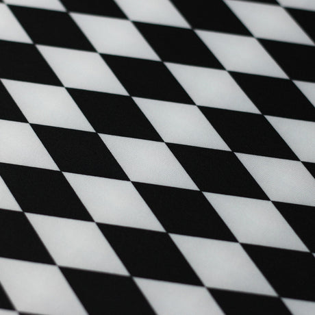Harlequin Polyester Spandex Fabric - Diamond Print, Assorted Colors, 58-60" Width (1 Yard)