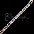 1/4" Rectangular Bar Bedazzle Trim-4.5 Meters (Silver)