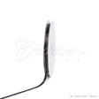 1/4" Satin With Silver Edge Ribbon - 10 Yards (Black)