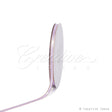 1/4" Satin With Gold Edge Ribbon - 50 Yards (Lavender)