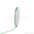 1/4" Satin With Gold Edge Ribbon - 50 Yards (Mint Green)