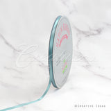 1/4" Single Face Satin Ribbon - 100 Yards (Celadon)