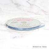 1/4" Single Face Satin Ribbon - 100 Yards (Antique Blue)