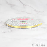 1/4" Single Face Satin Ribbon - 100 Yards (Baby Maize)