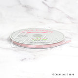 1/4" Single Face Satin Ribbon - 100 Yards (Blush)
