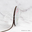 1/4" Single Face Satin Ribbon - 100 Yards (Brown)