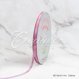 1/4" Single Face Satin Ribbon - 100 Yards (Colonial Rose)