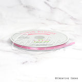 1/4" Single Face Satin Ribbon - 100 Yards (Colonial Rose)