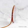 1/4" Single Face Satin Ribbon - 100 Yards (Copper)