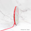 1/4" Single Face Satin Ribbon - 100 Yards (Coral)