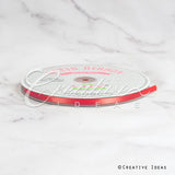 1/4" Single Face Satin Ribbon - 100 Yards (Coral)