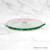 1/4" Single Face Satin Ribbon - 100 Yards (Emerald Green)