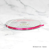 1/4" Single Face Satin Ribbon - 100 Yards (Hot Pink)