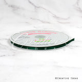 1/4" Single Face Satin Ribbon - 100 Yards (Hunter Green)
