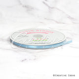 1/4" Single Face Satin Ribbon - 100 Yards (Light Blue)