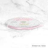 1/4" Single Face Satin Ribbon - 100 Yards (Light Pink)