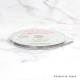 1/4" Single Face Satin Ribbon - 100 Yards (Silver)