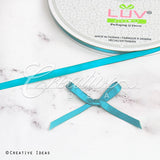 1/4" Single Face Satin Ribbon - 100 Yards (Turquoise)