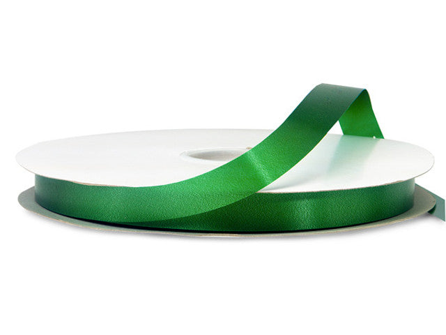 1/4"x100 yard Emerald Polyester Satin Gift Ribbon
