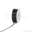 1/8" Double Face Satin Ribbon - 100 Yards (Black)