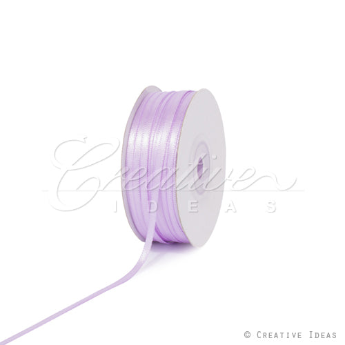 1/8" Double Face Satin Ribbon - 100 Yards (Lavender)