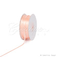 1/8" Double Face Satin Ribbon - 100 Yards (Light Peach)