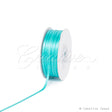 1/8" Double Face Satin Ribbon - 100 Yards (Tropic Blue)