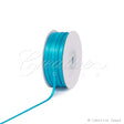 1/8" Double Face Satin Ribbon - 100 Yards (Turquoise)
