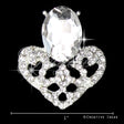 1" Crystal Cone Rhinestone Accessories-10 Pcs (Silver)